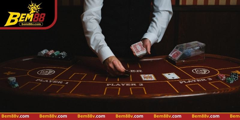 Bảng kết quả baccarat online thể hiện chuỗi thắng thua theo phiên