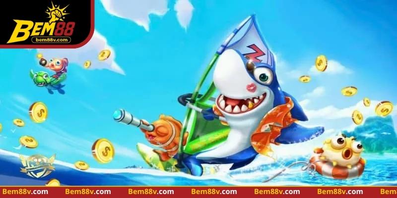 Sảnh bắn cá BEM88 đa dạng bàn, hiệu ứng sống động và trực quan